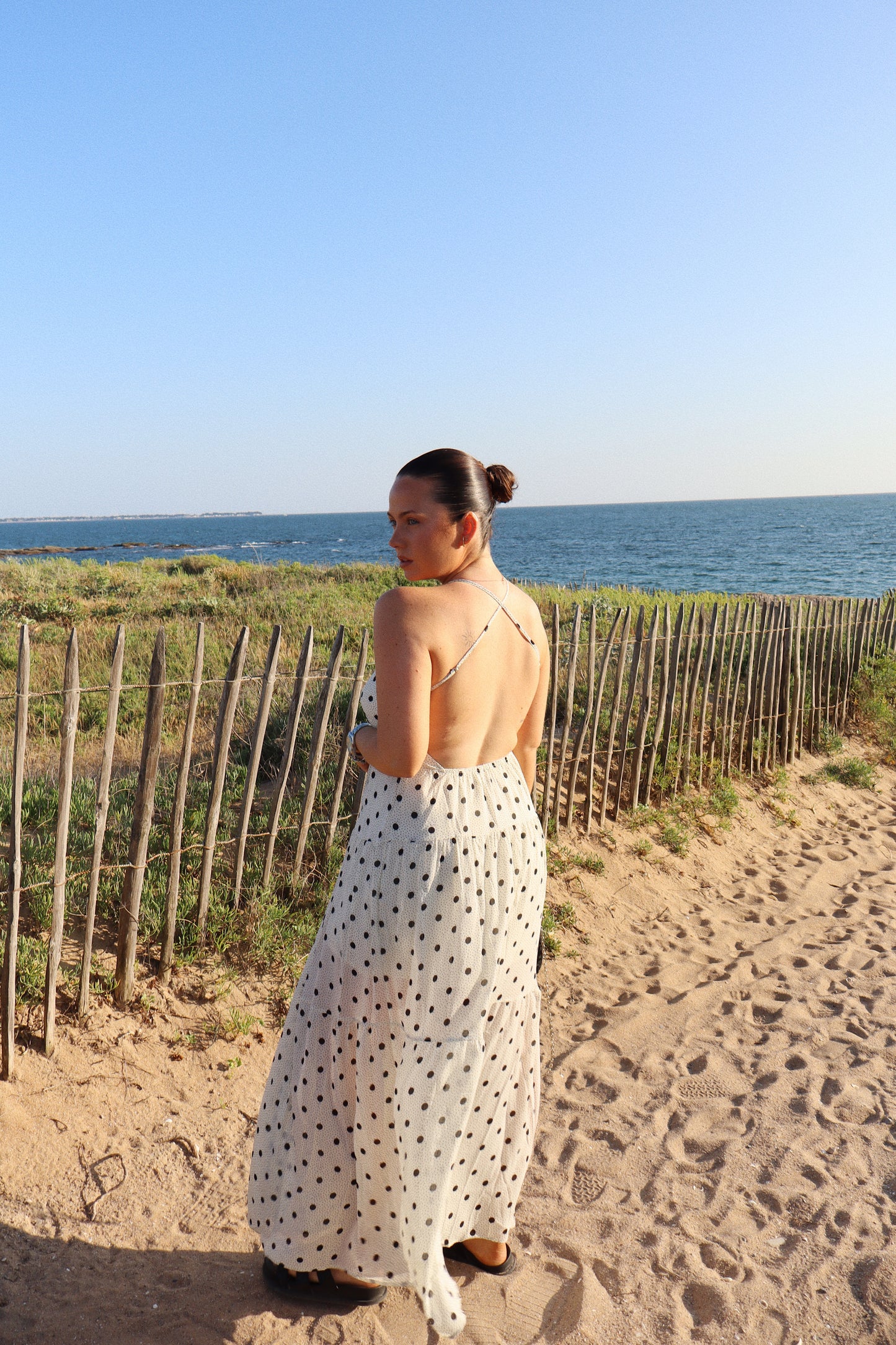 ROBE À POIS