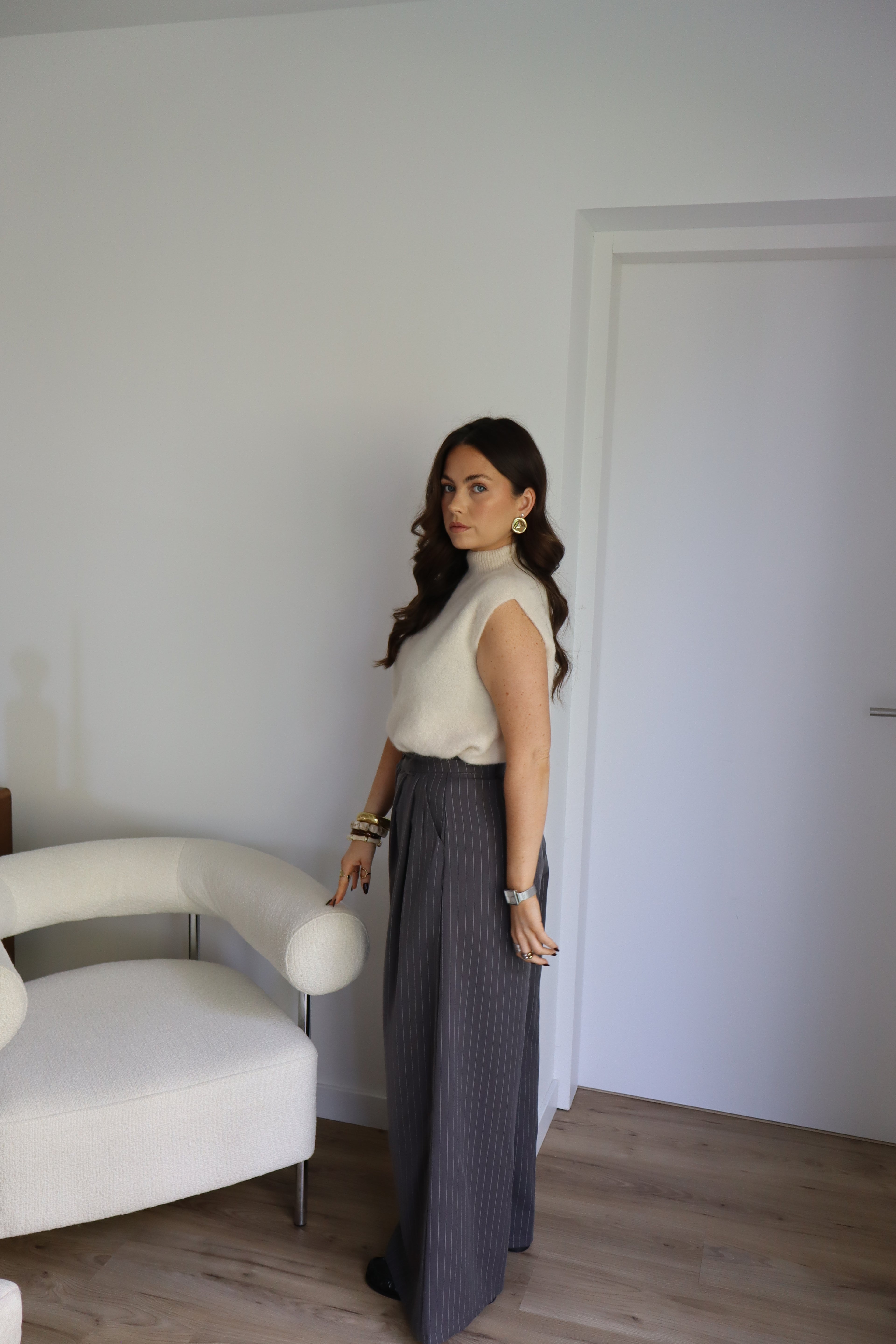 PANTALON GRIS CLARISSE