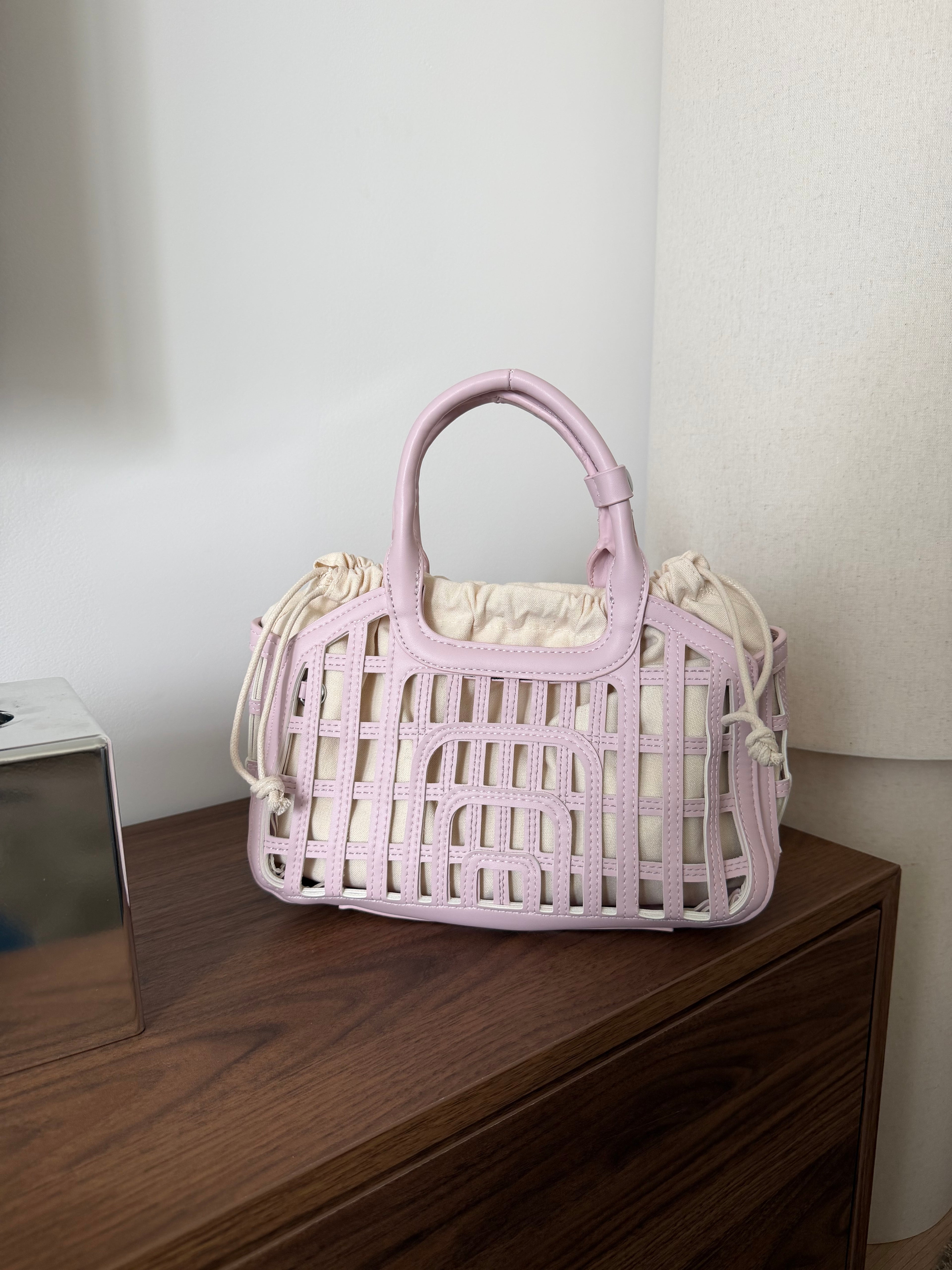 SAC PANIER PAOLA ROSE
