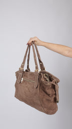 SAC SUEDE LISA TAUPE