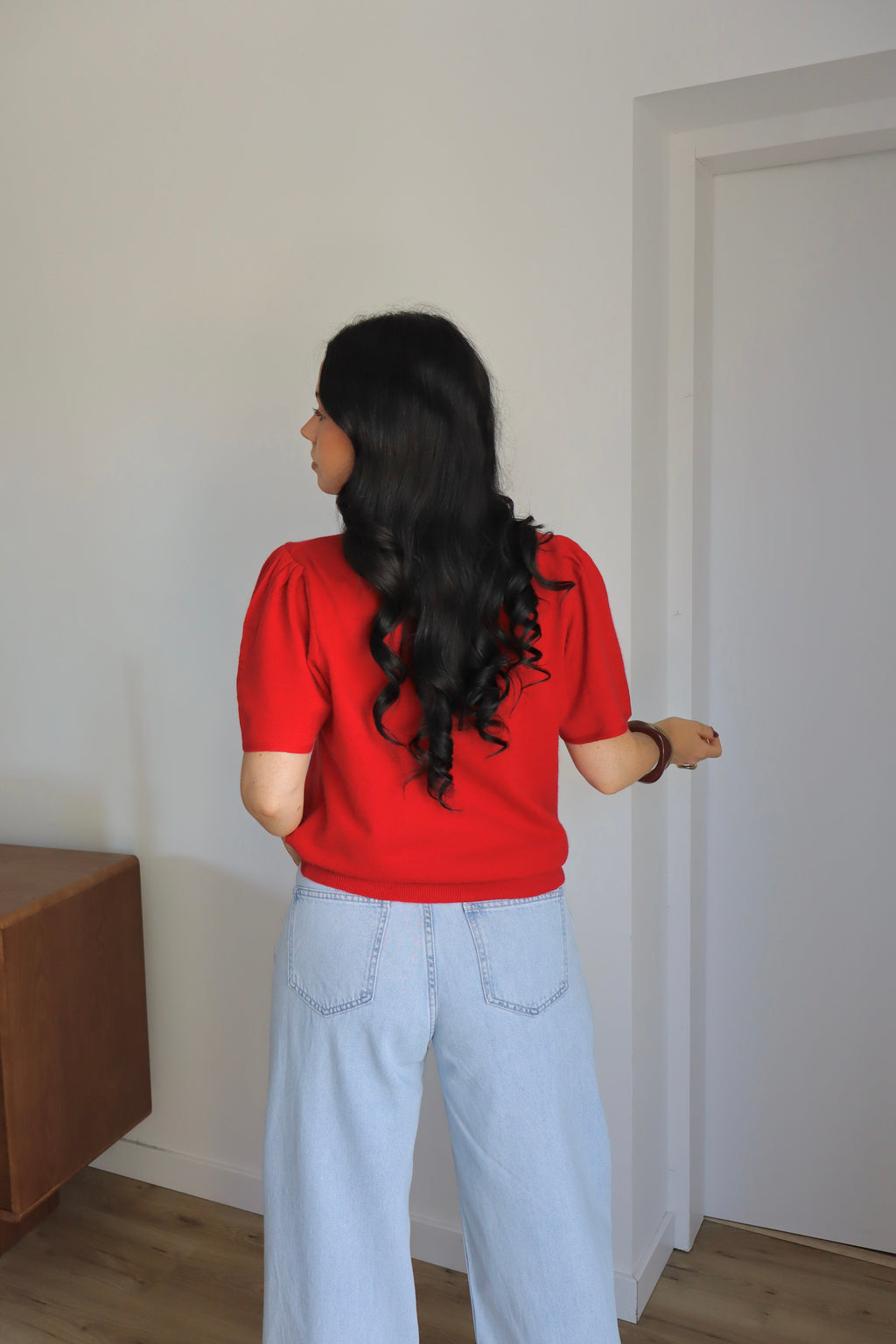 GILET MC CHIARA ROUGE