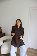 BLAZER EMELINE MARRON