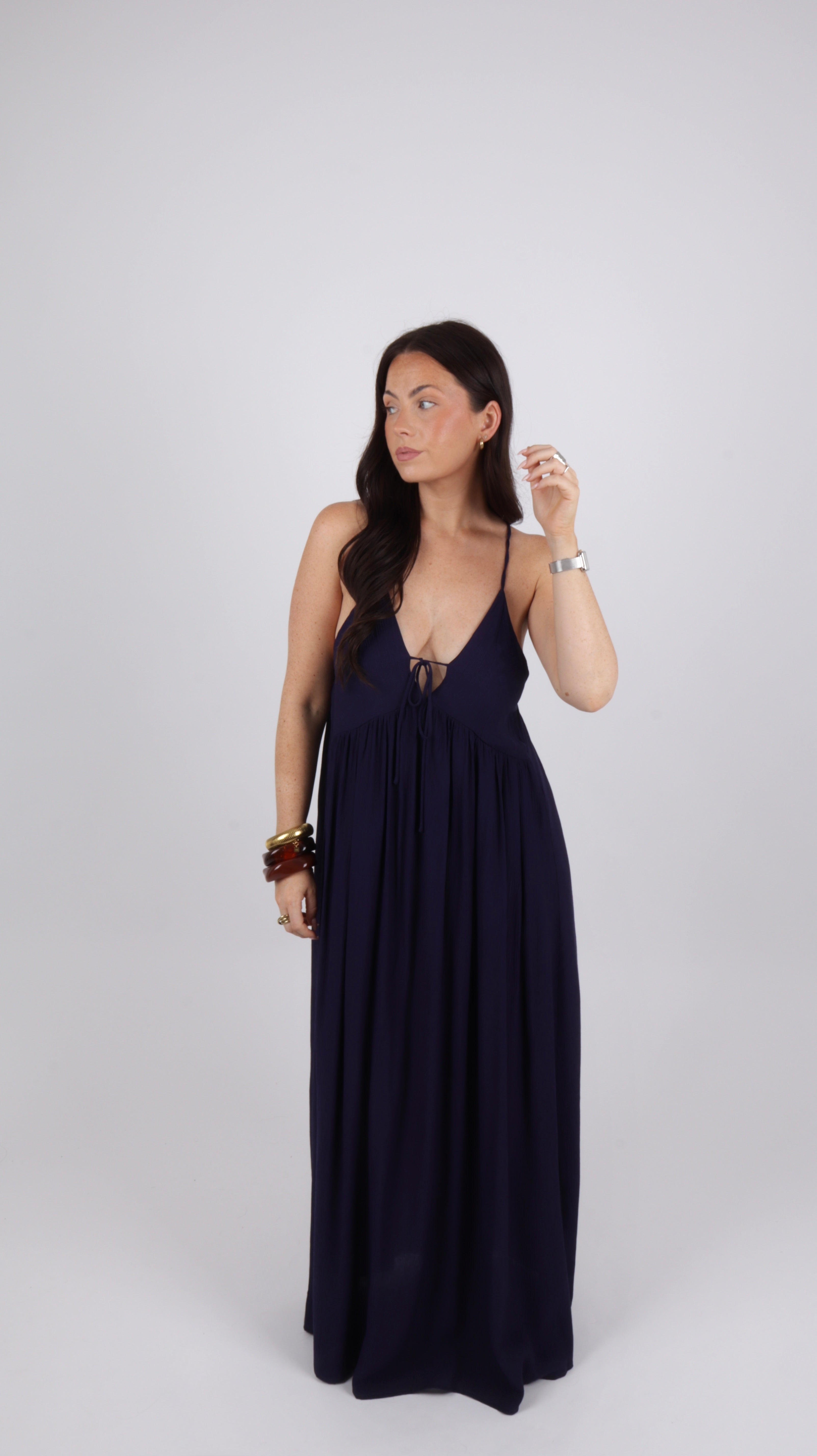 ROBE LINA MARINE