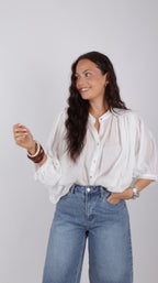 CHEMISE LIA BLANCHE