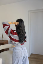 PULL NINA RAYE BORDEAUX