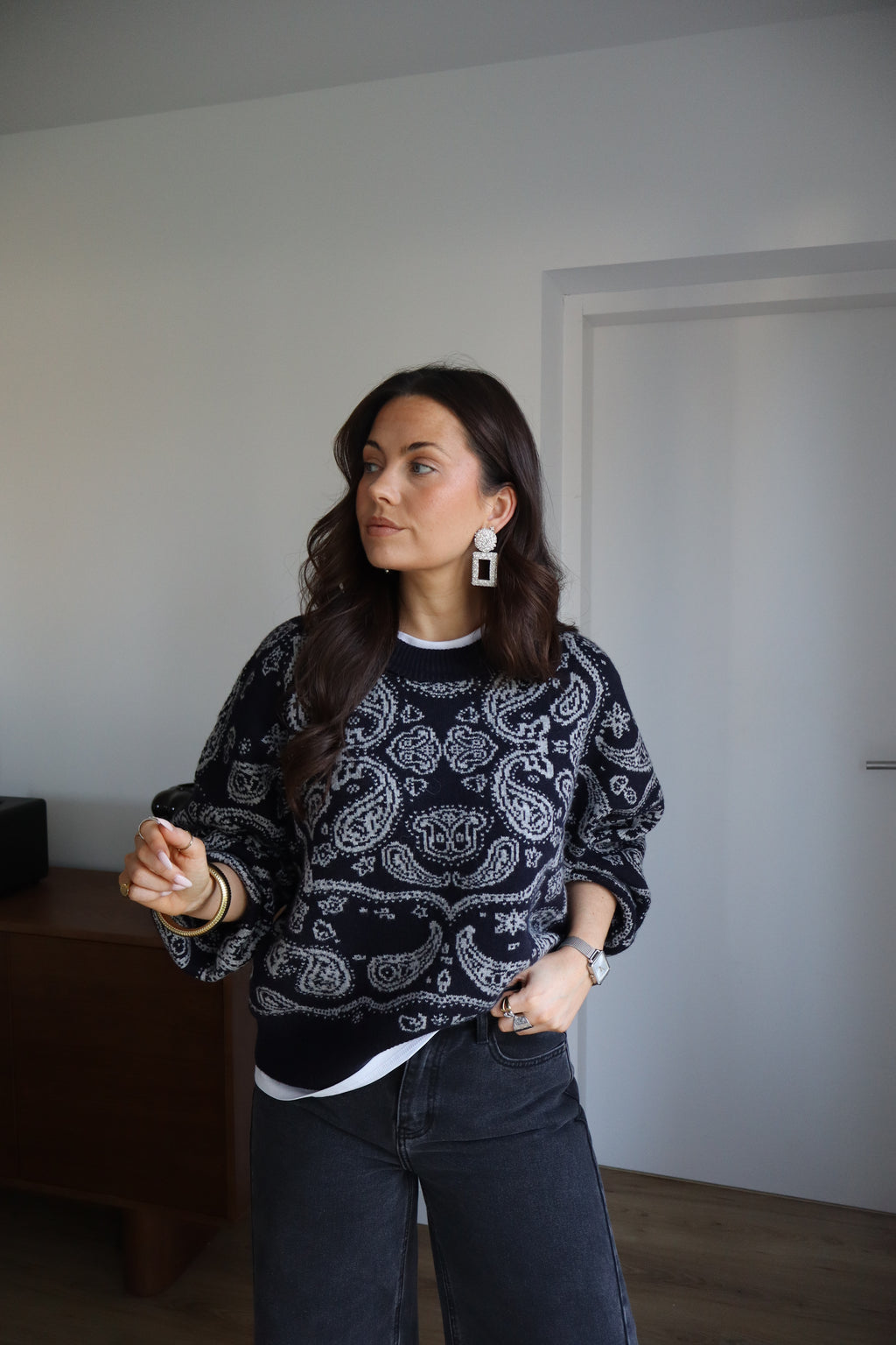 PULL CARMEN BLEU MARINE