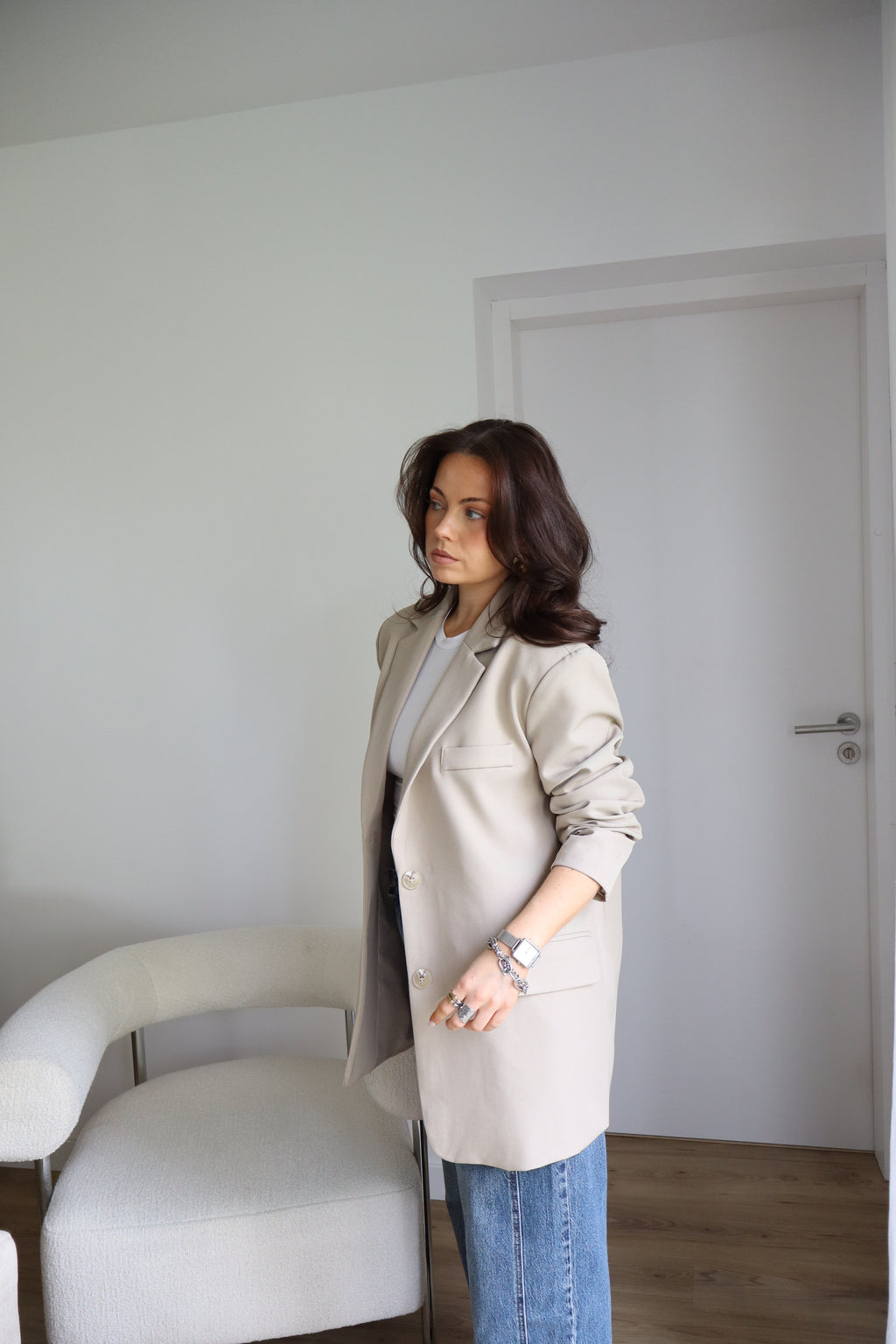 BLAZER BLANDINE BEIGE