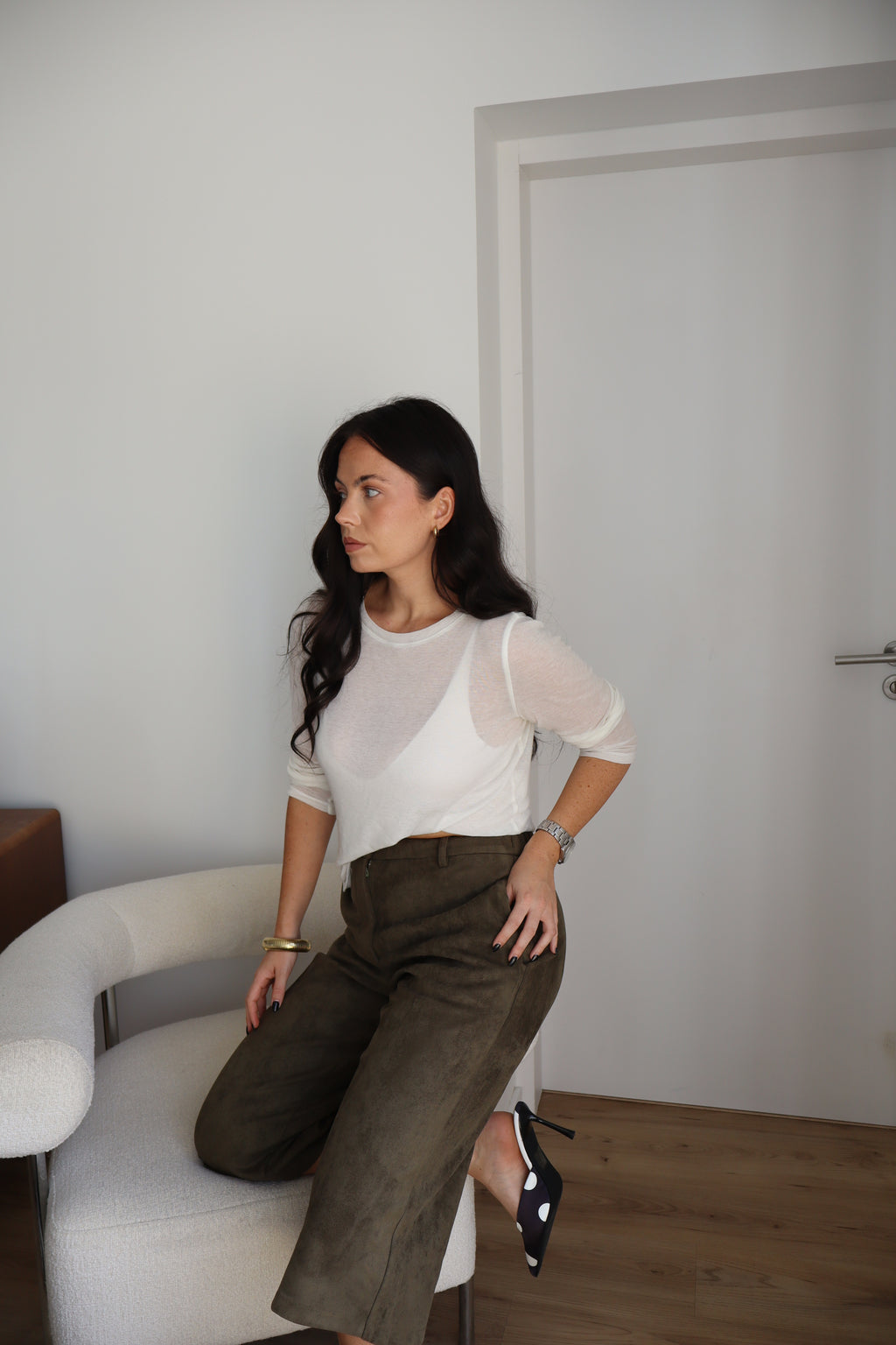 BERMUDA SUEDE NOA KHAKI