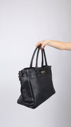 SAC CUIR ELSA NOIR
