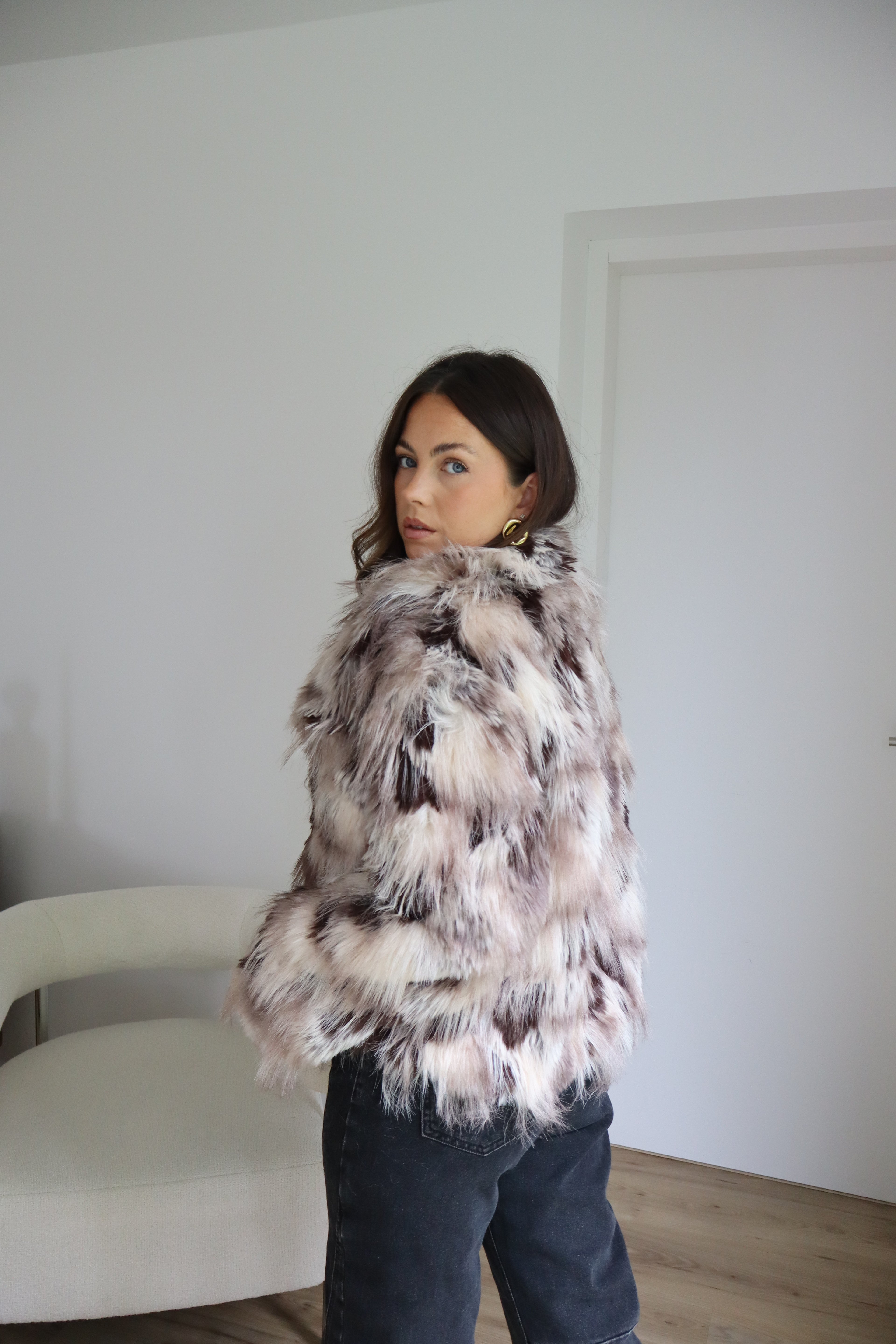 FOURRURE MILA BEIGE