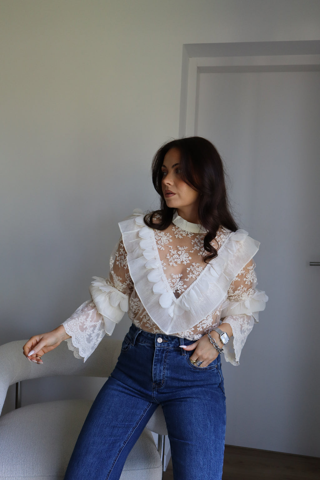 BLOUSE DENTELLE STELLA