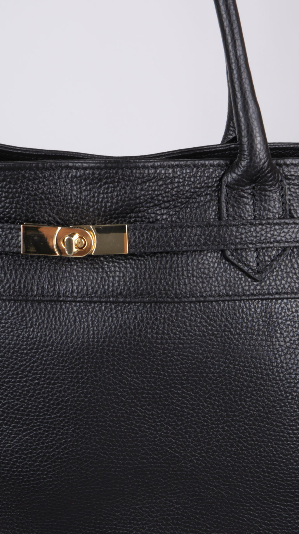 SAC CUIR ELSA NOIR