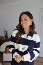 PULL CORRY BLEU MARINE