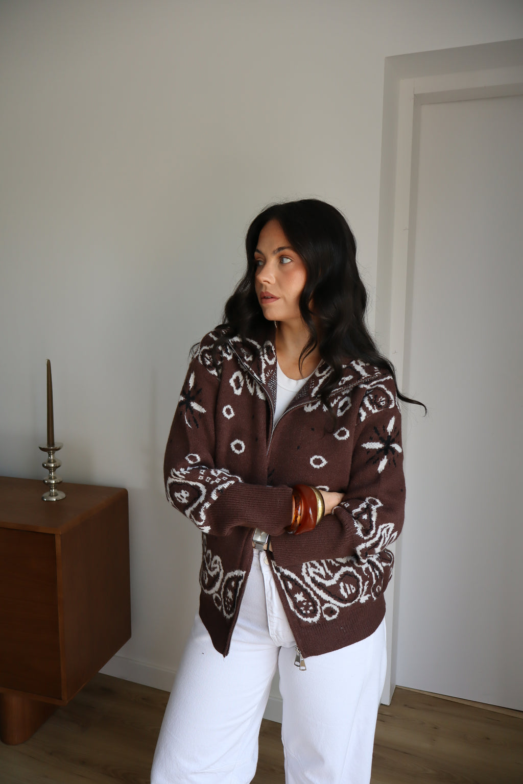 GILET BANDANA CHOCO
