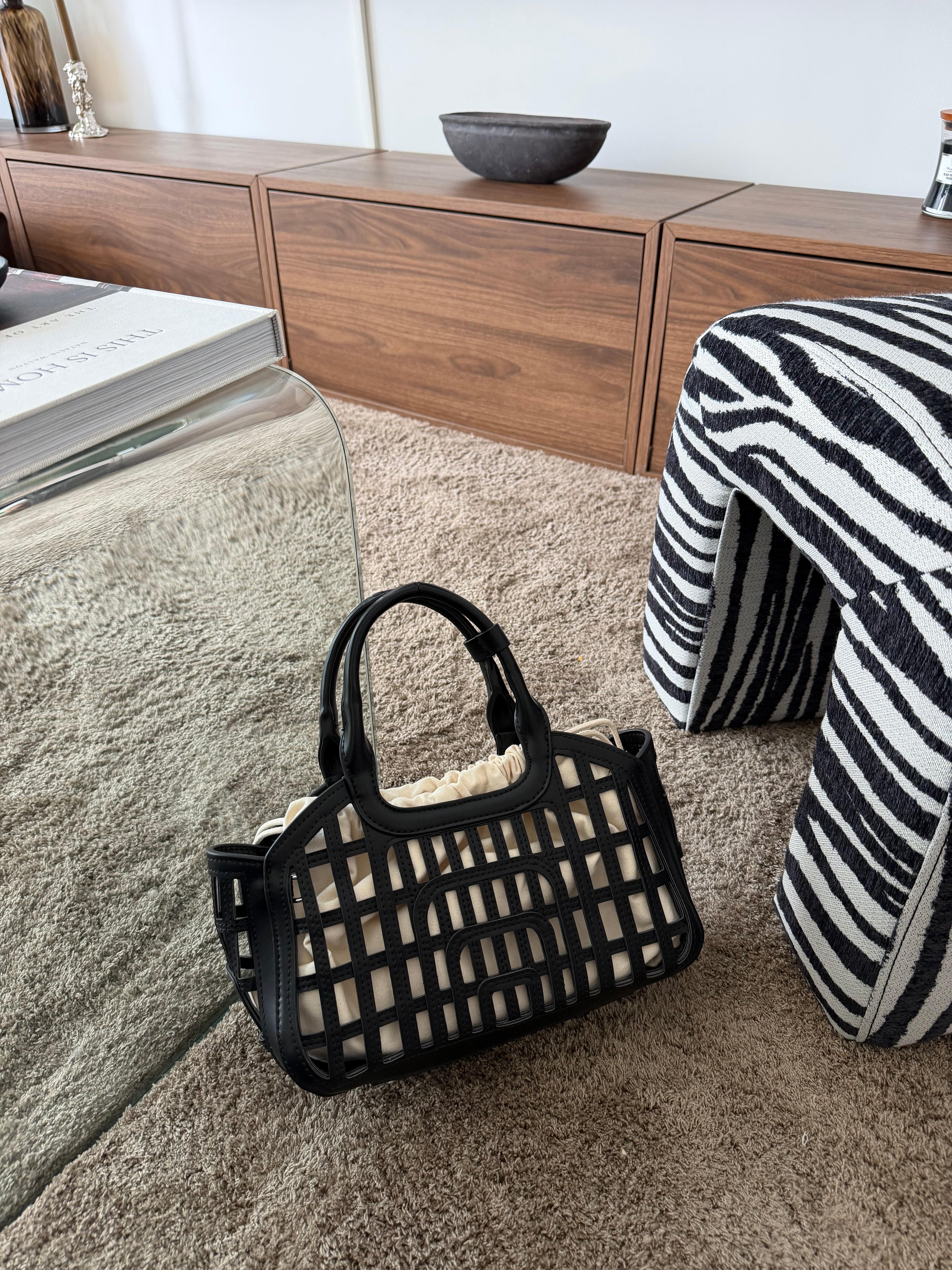 SAC PANIER PAOLA NOIR