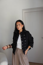 VESTE JEAN ZIA NOIR