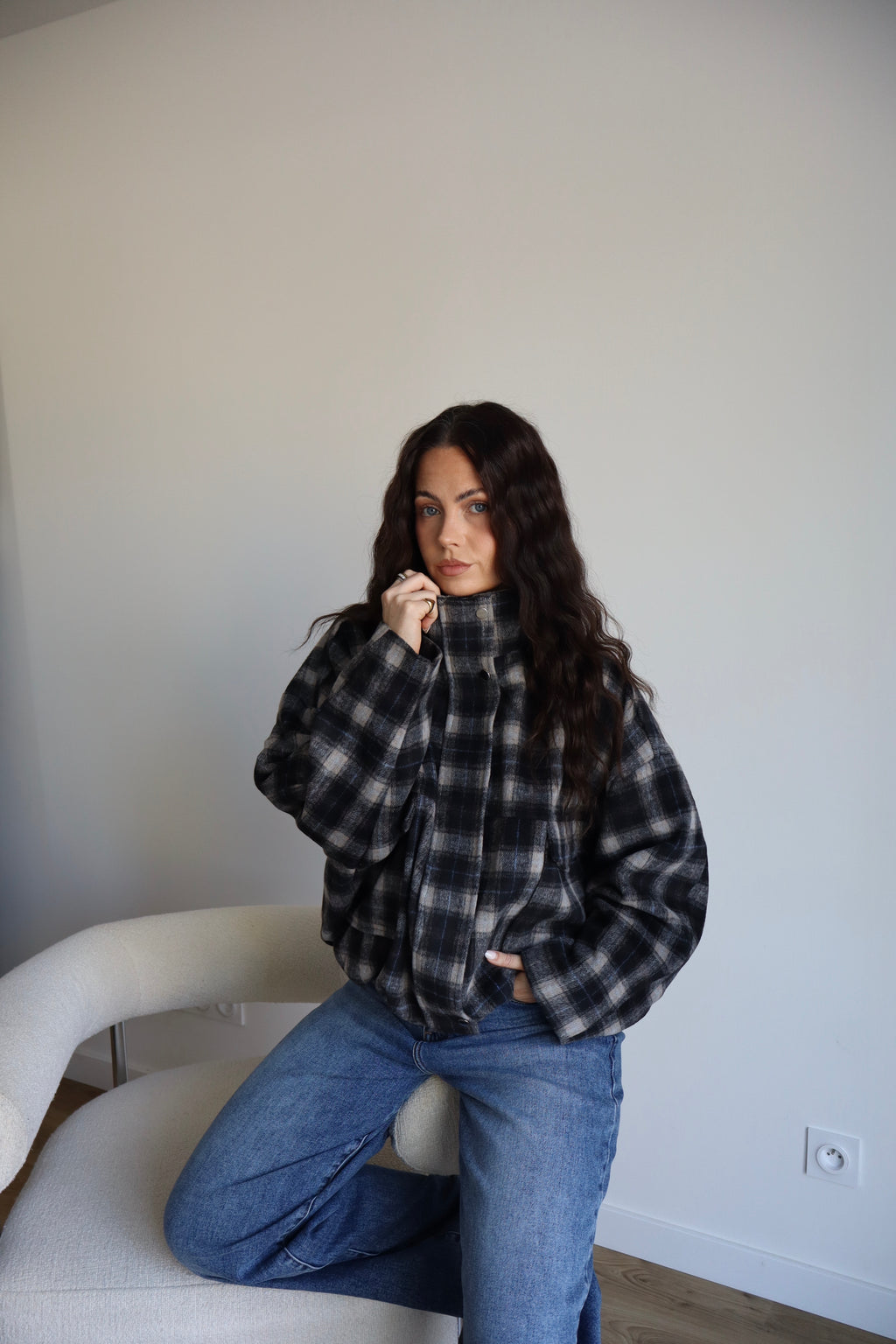 VESTE BOMBER NOELLY MARINE