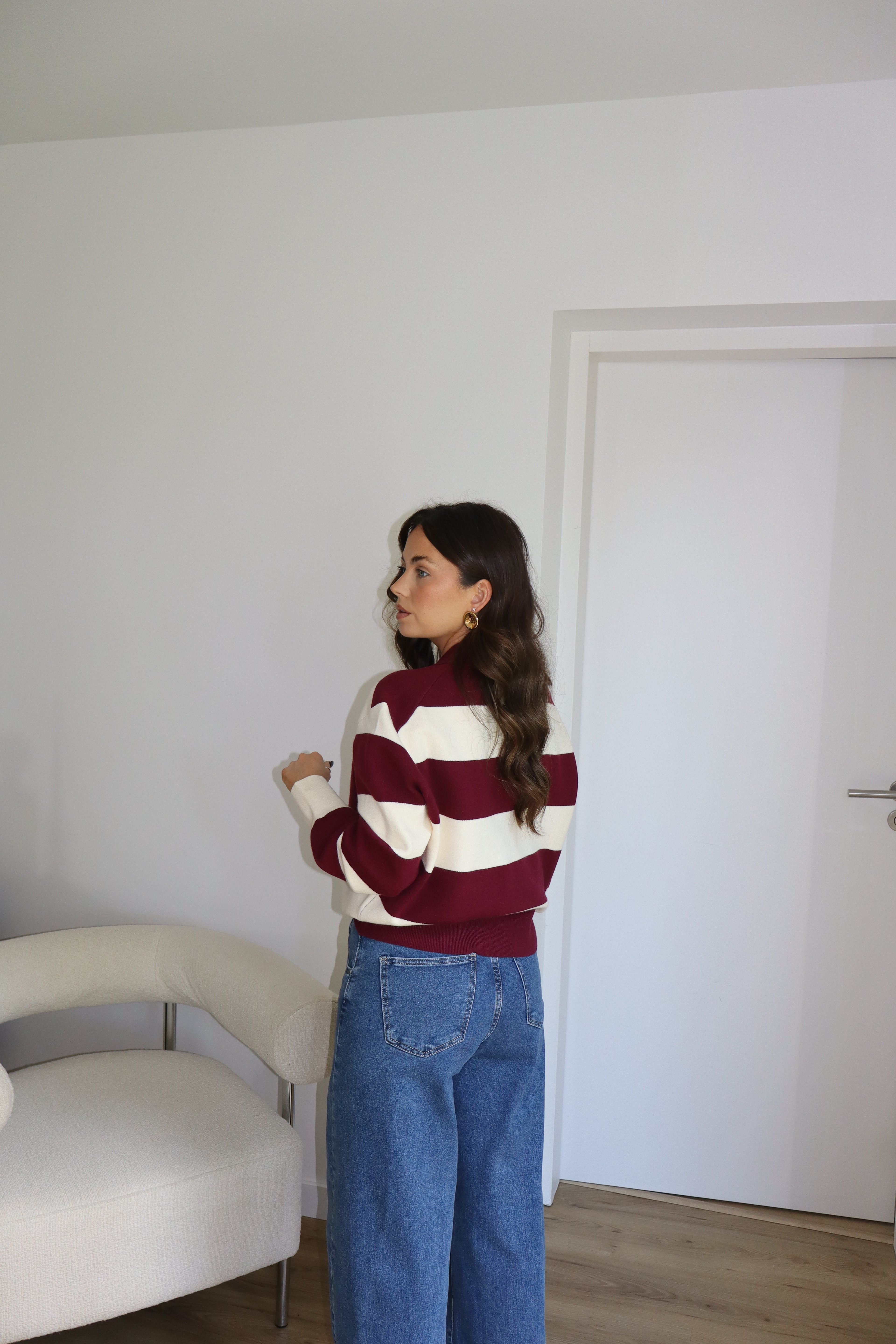 PULL CORRY BORDEAUX
