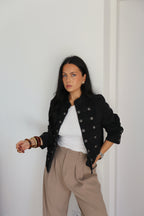 VESTE JEAN ZIA NOIR