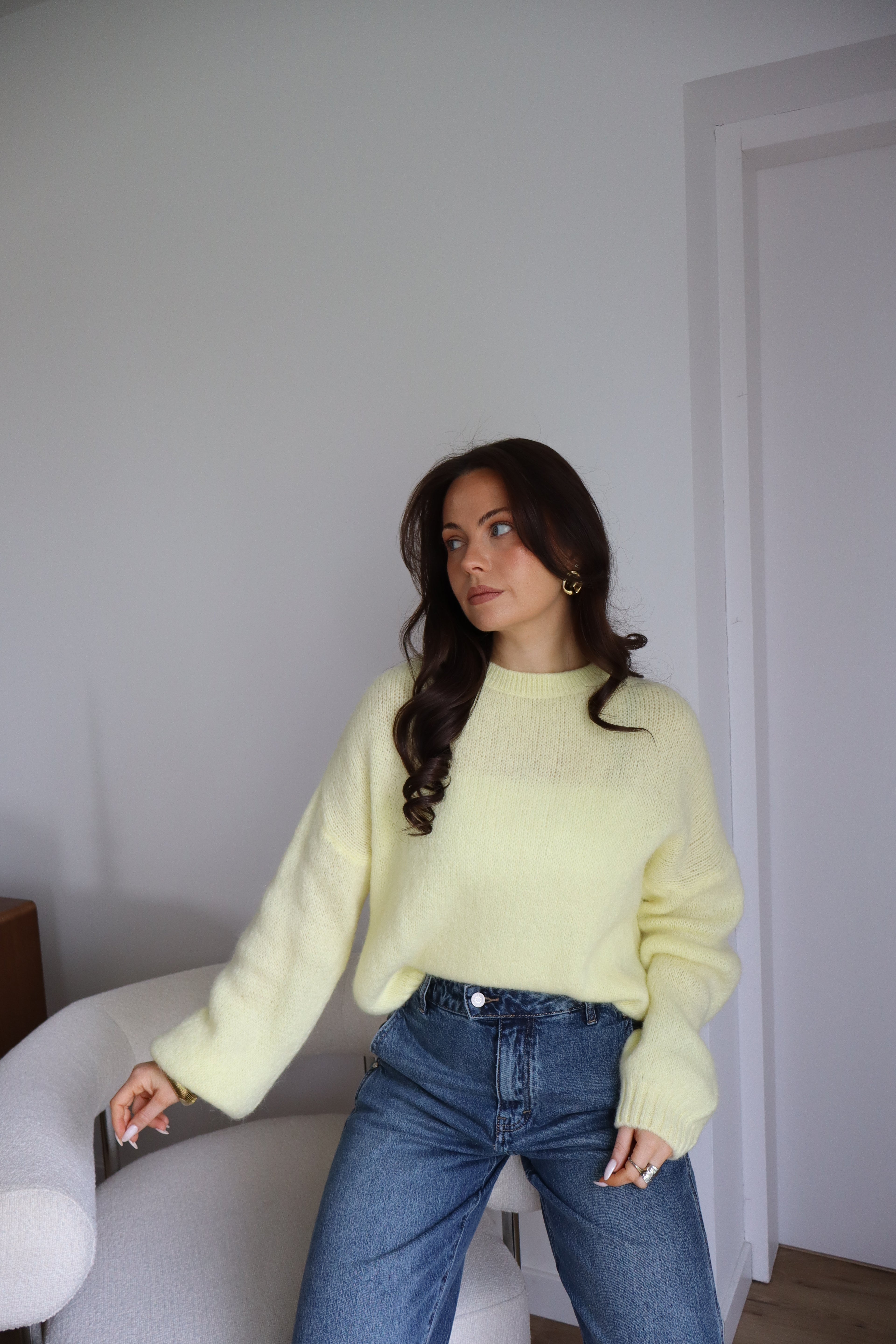 PULL CHLOÉ JAUNE