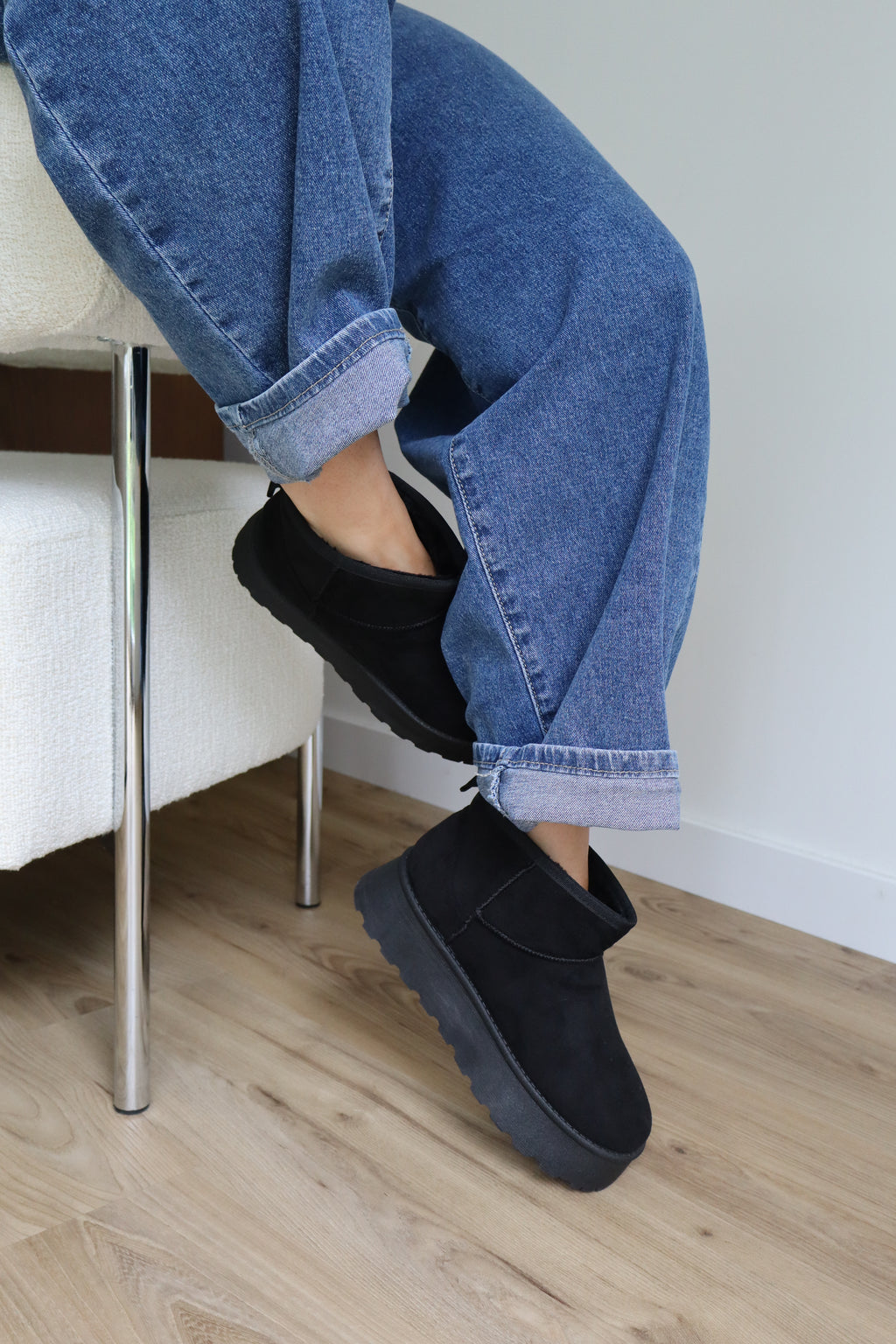 BOTTINES FOURRÉES HELENA NOIRES