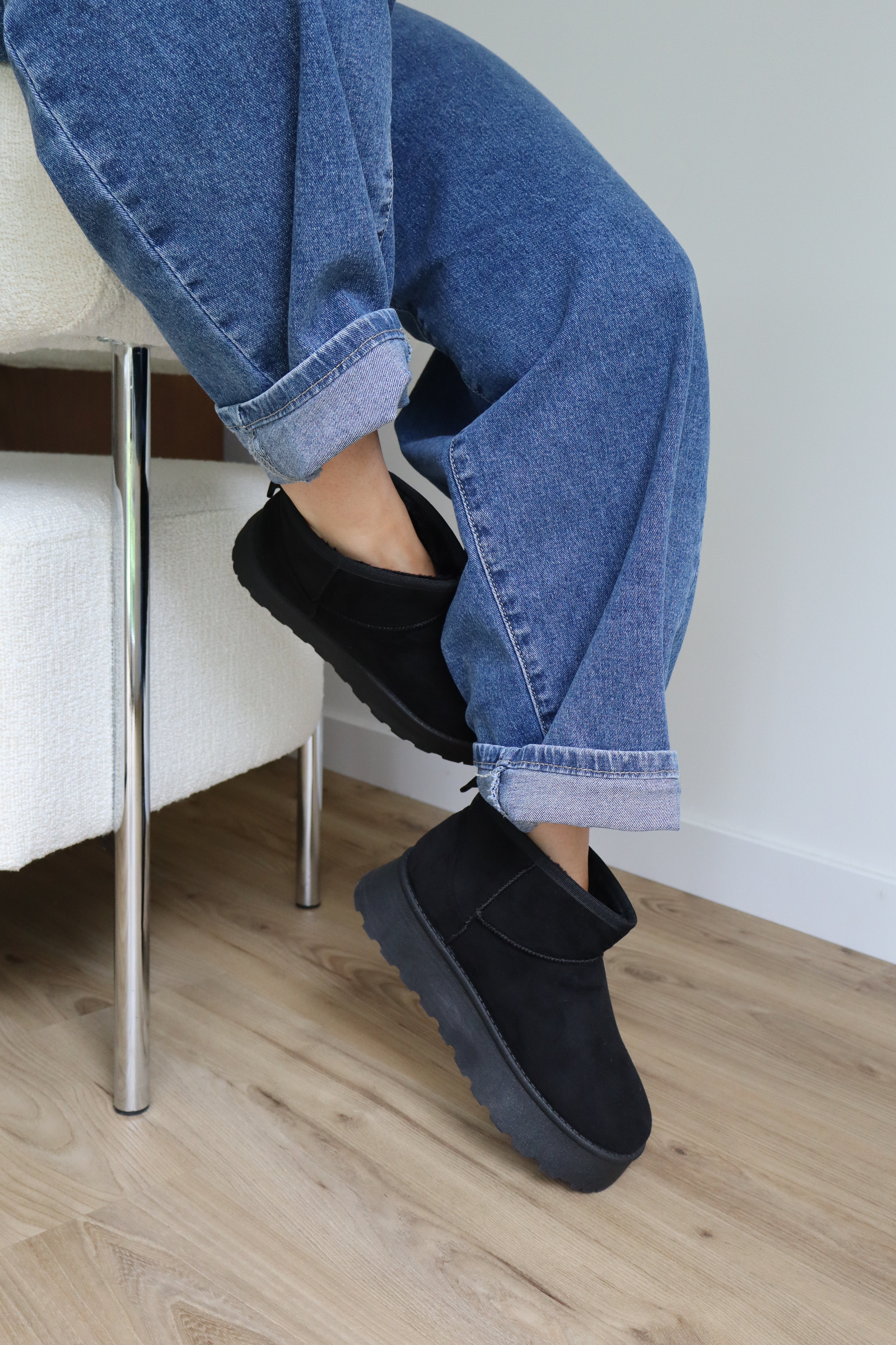 BOTTINES FOURRÉES HELENA NOIRES