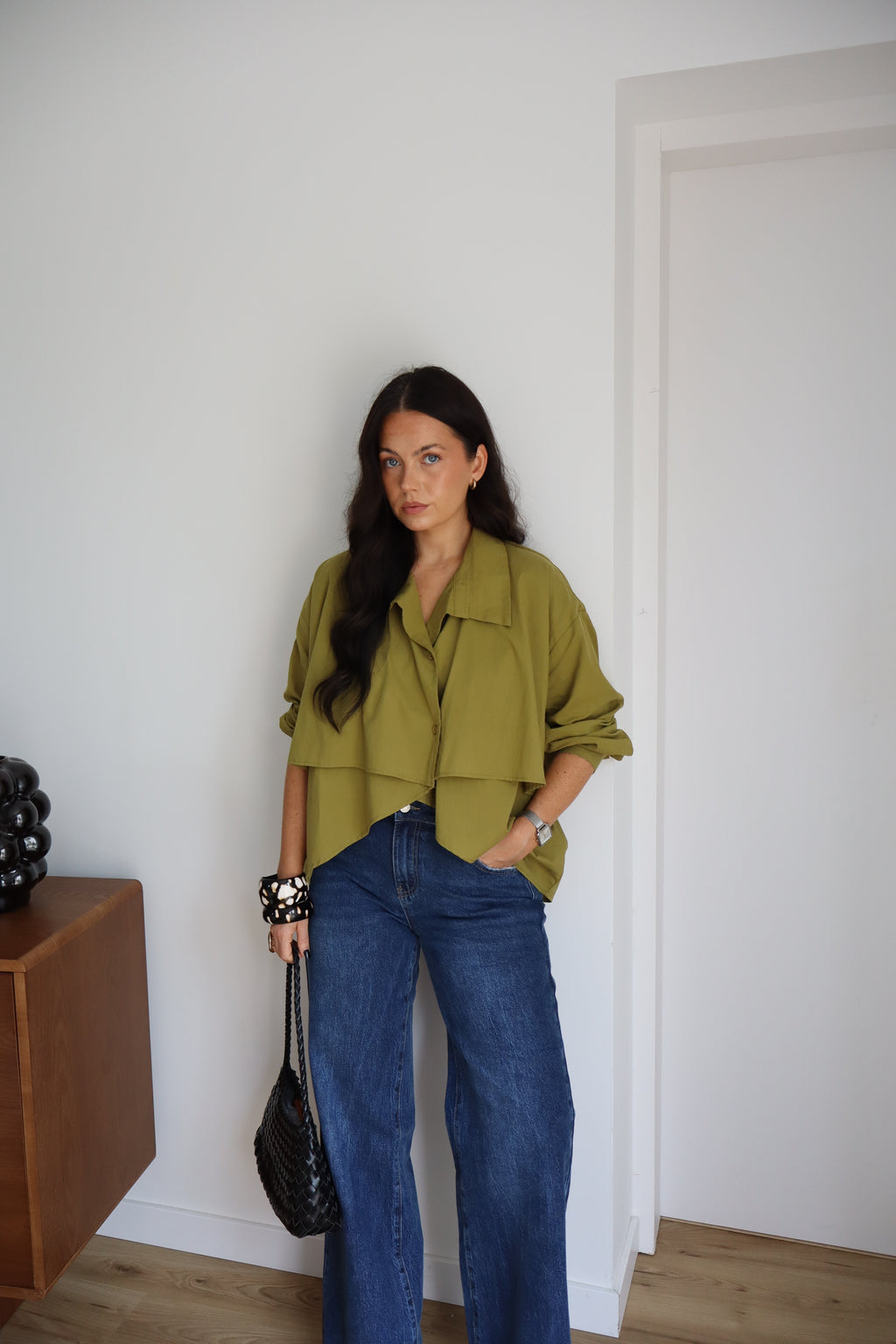 CHEMISE APPOLINE OLIVE