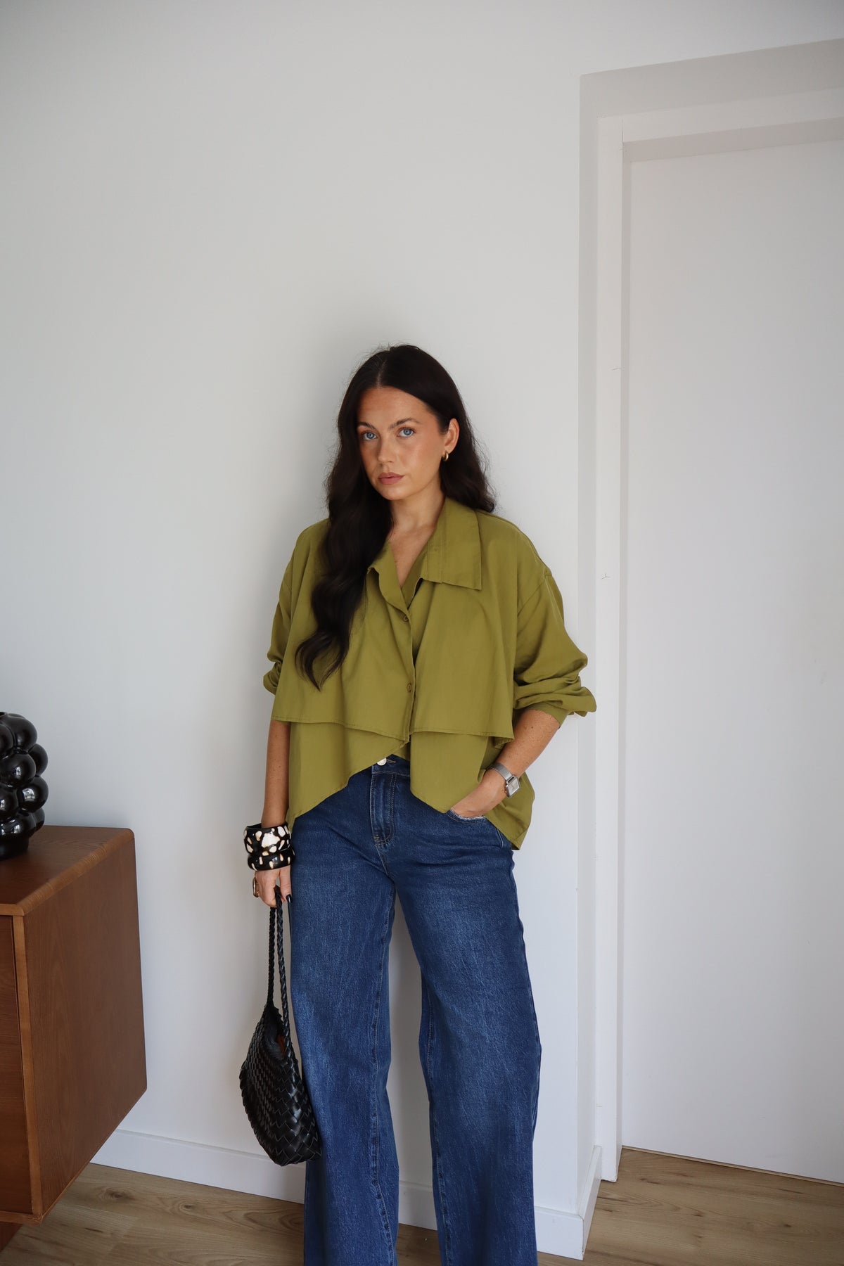 CHEMISE APPOLINE OLIVE