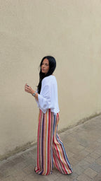PANTALON GARY ROUGE