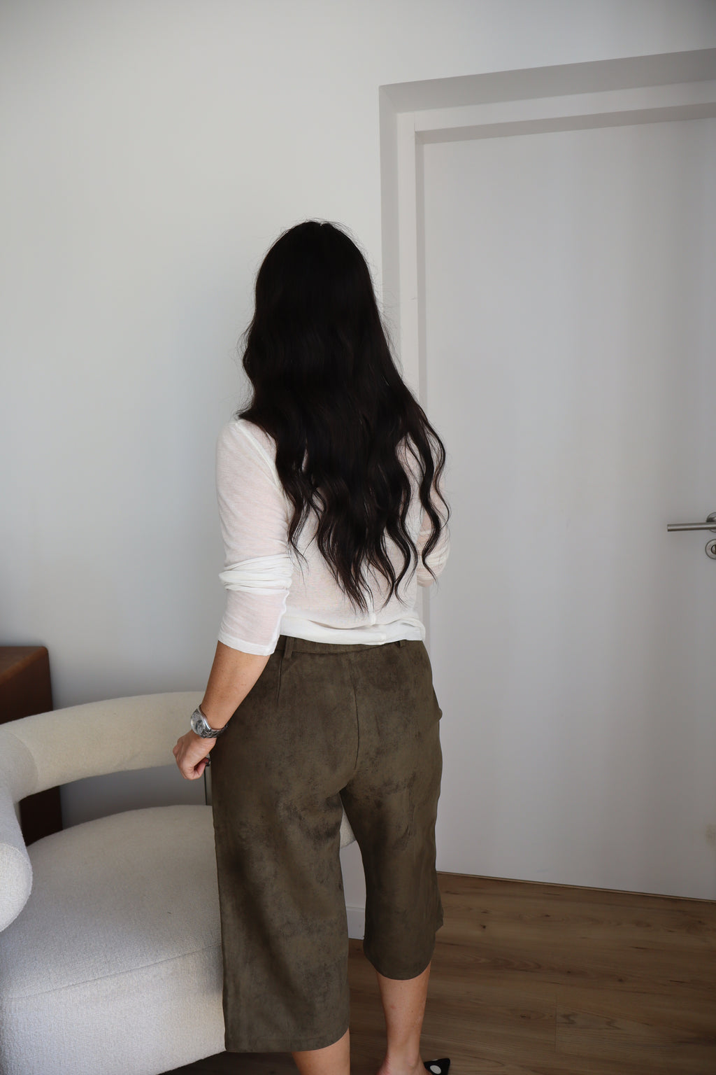 BERMUDA SUEDE NOA KHAKI