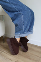 BOTTINES FOURRÉES HELENA MARRON