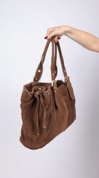 SAC SUEDE LISA COGNAC