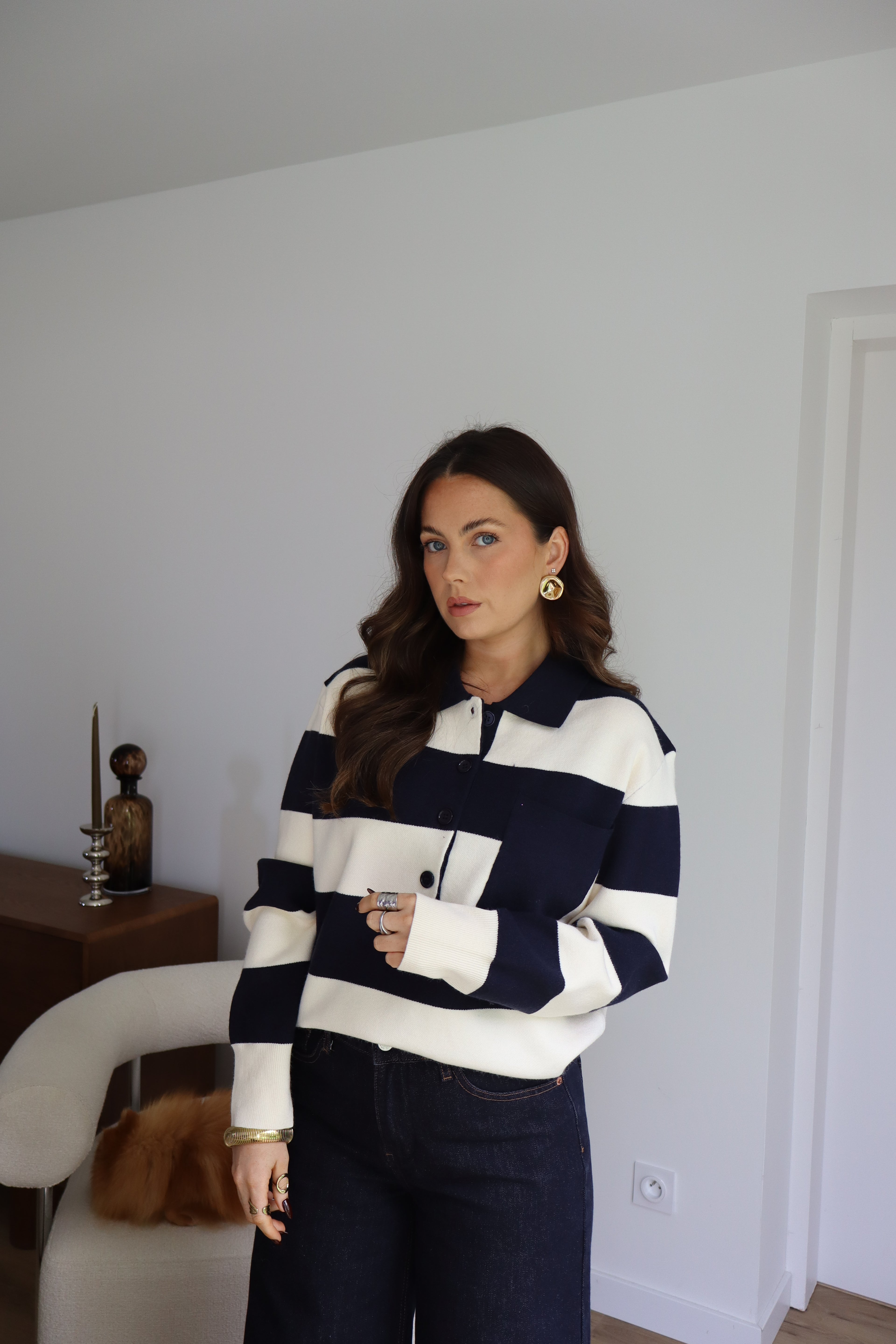 PULL CORRY BLEU MARINE