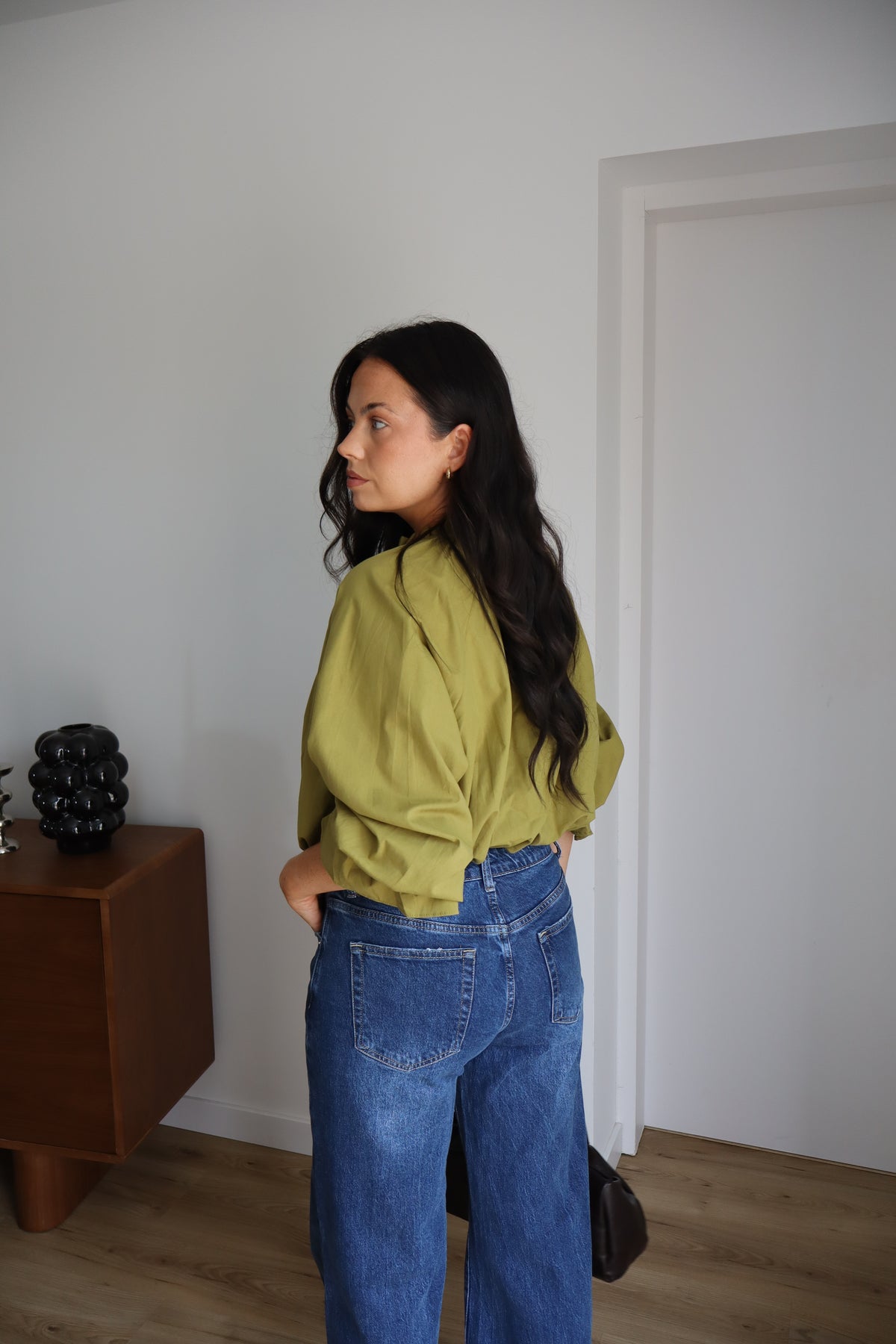 BLOUSE EULALIE OLIVE