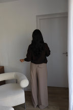 PANTALON MATHILDE TAUPE