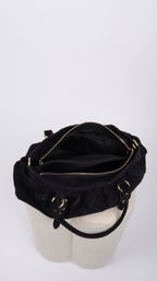 SAC SUEDE LOUNA NOIR