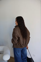 VESTE ADELE MARRON