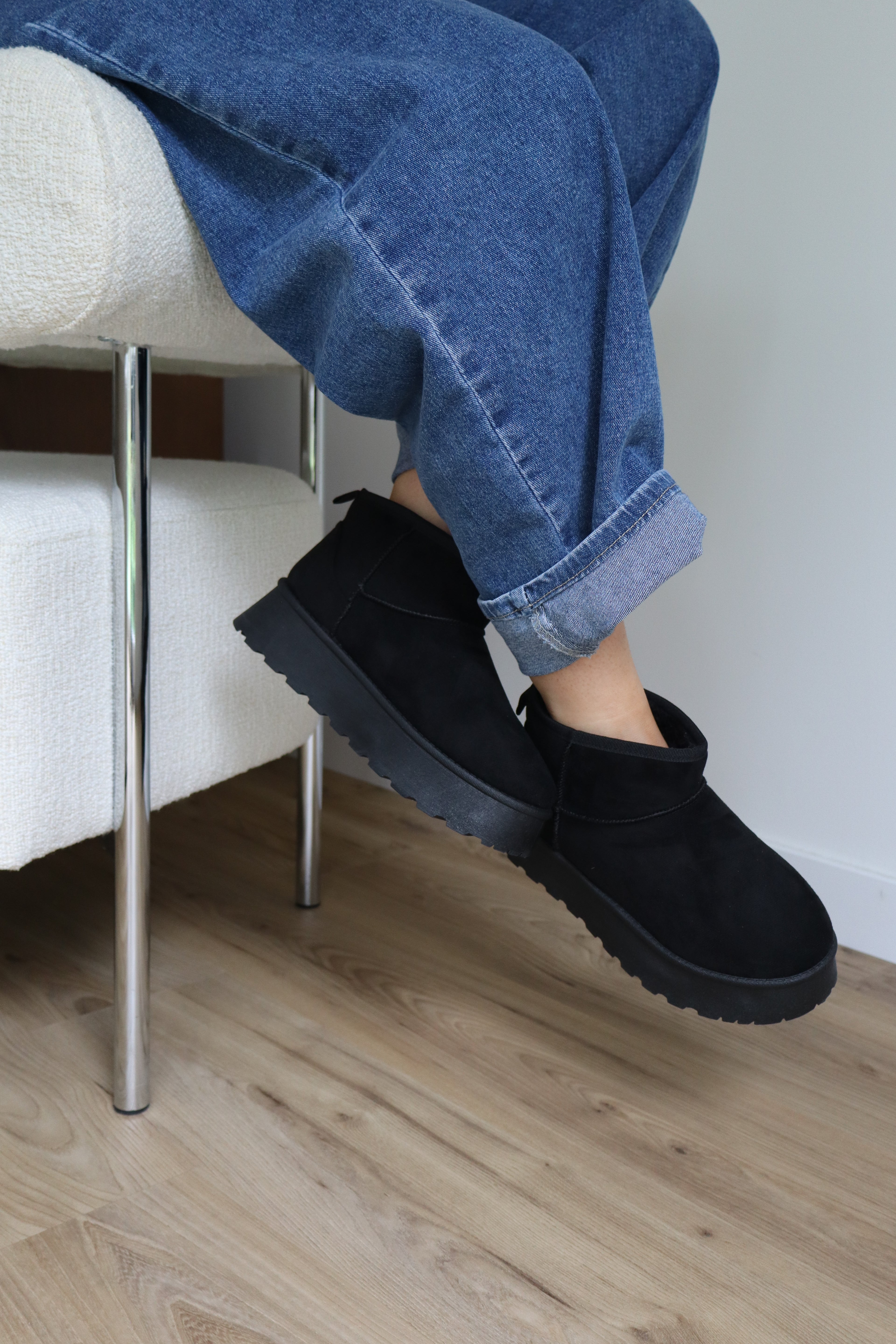 BOTTINES FOURRÉES HELENA NOIRES