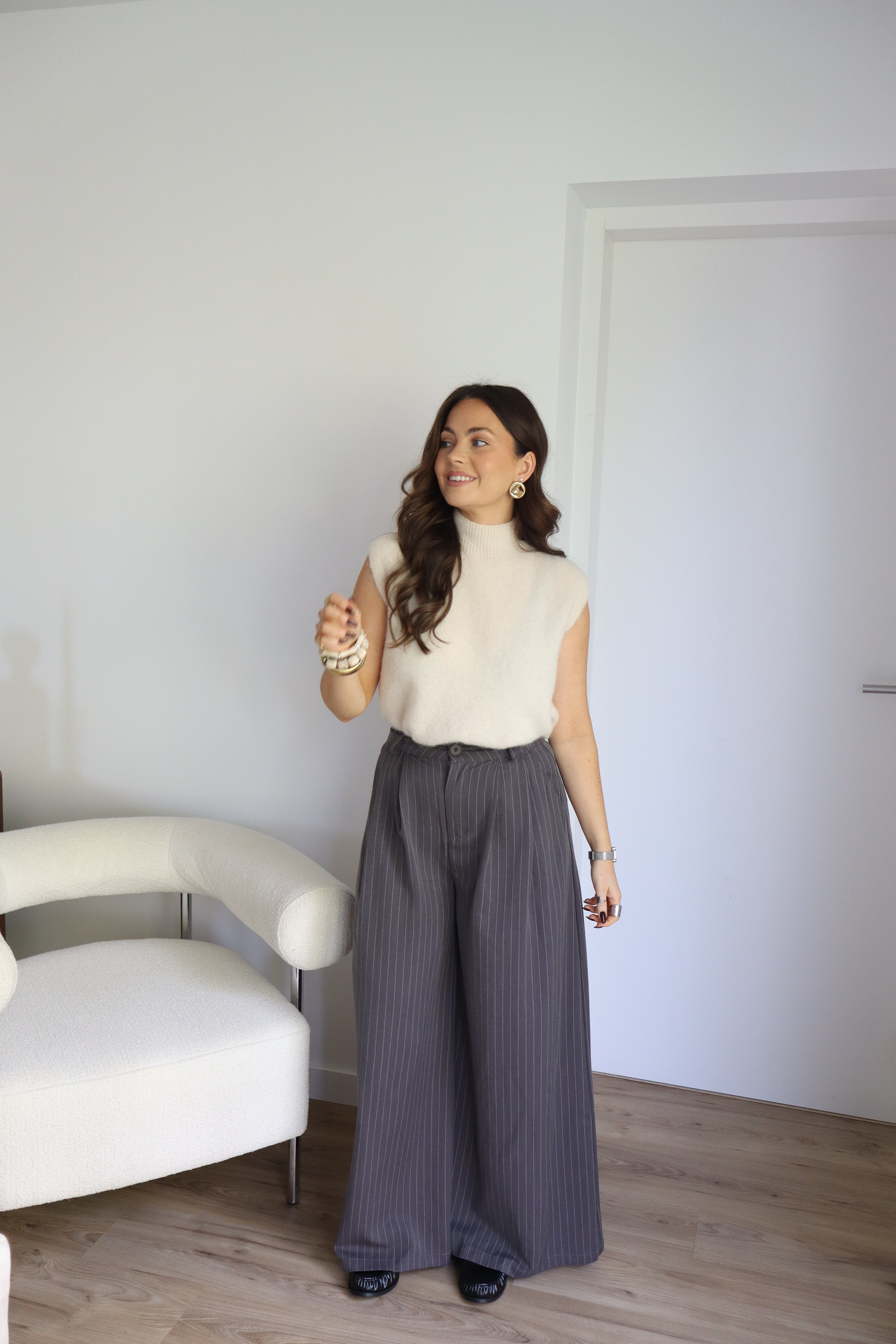 PANTALON GRIS CLARISSE