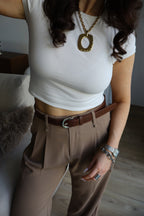 PANTALON ÉLONA CAMEL