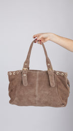 SAC SUEDE LISA TAUPE