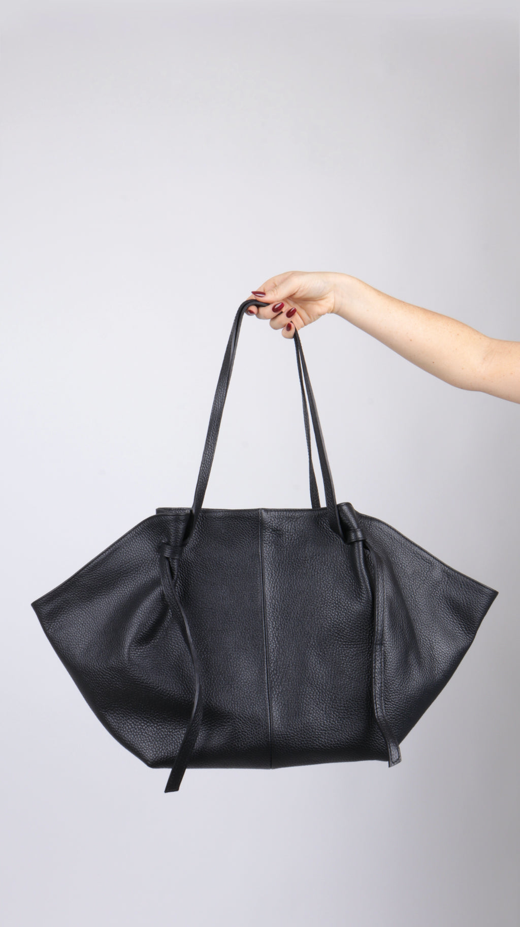 SAC CUIR PAULINE NOIR