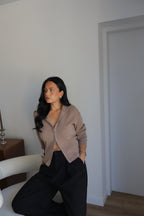 GILET ZIPPÉ SOLEA BEIGE