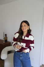 PULL CORRY BORDEAUX