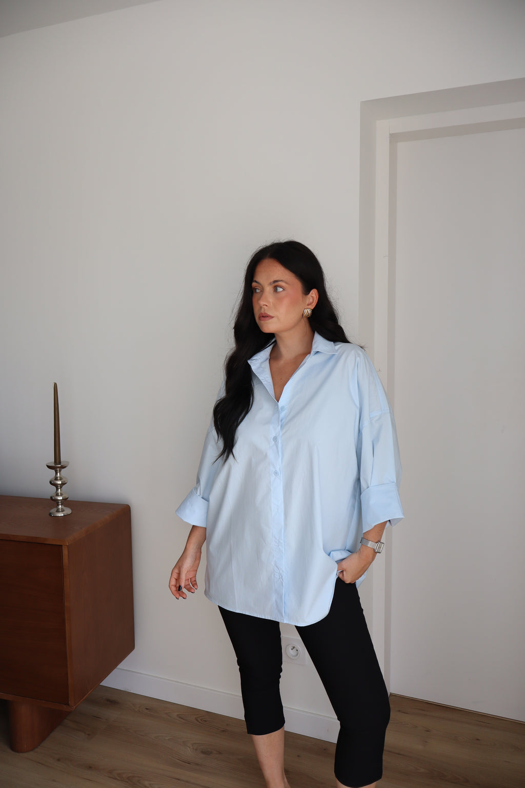 CHEMISE RAPH BLEU