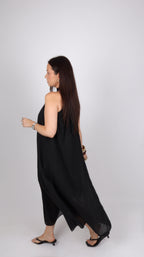 PRÉCOMMANDE - ROBE COL MONTANT LOUISE NOIRE