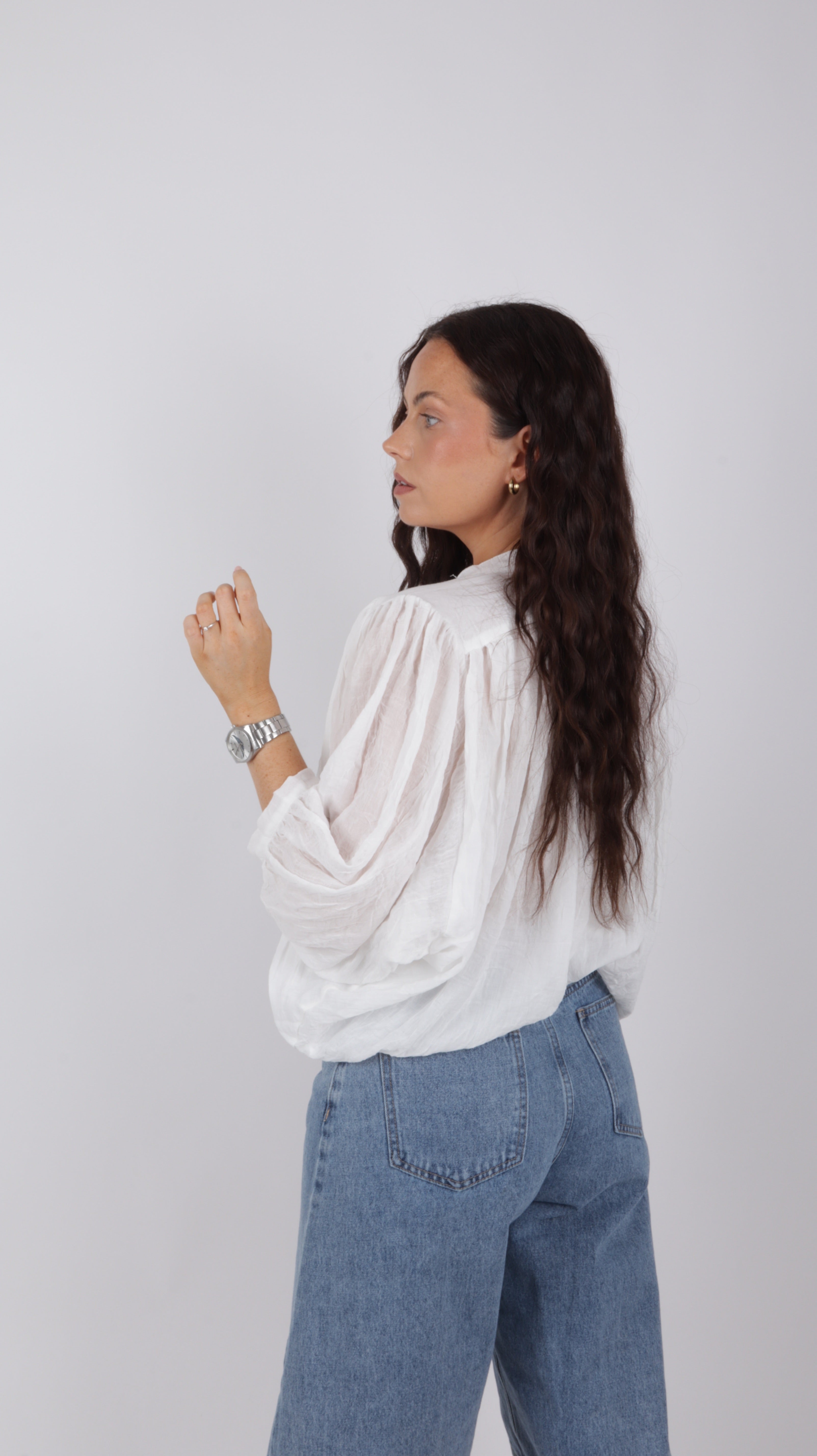 CHEMISE LIA BLANCHE
