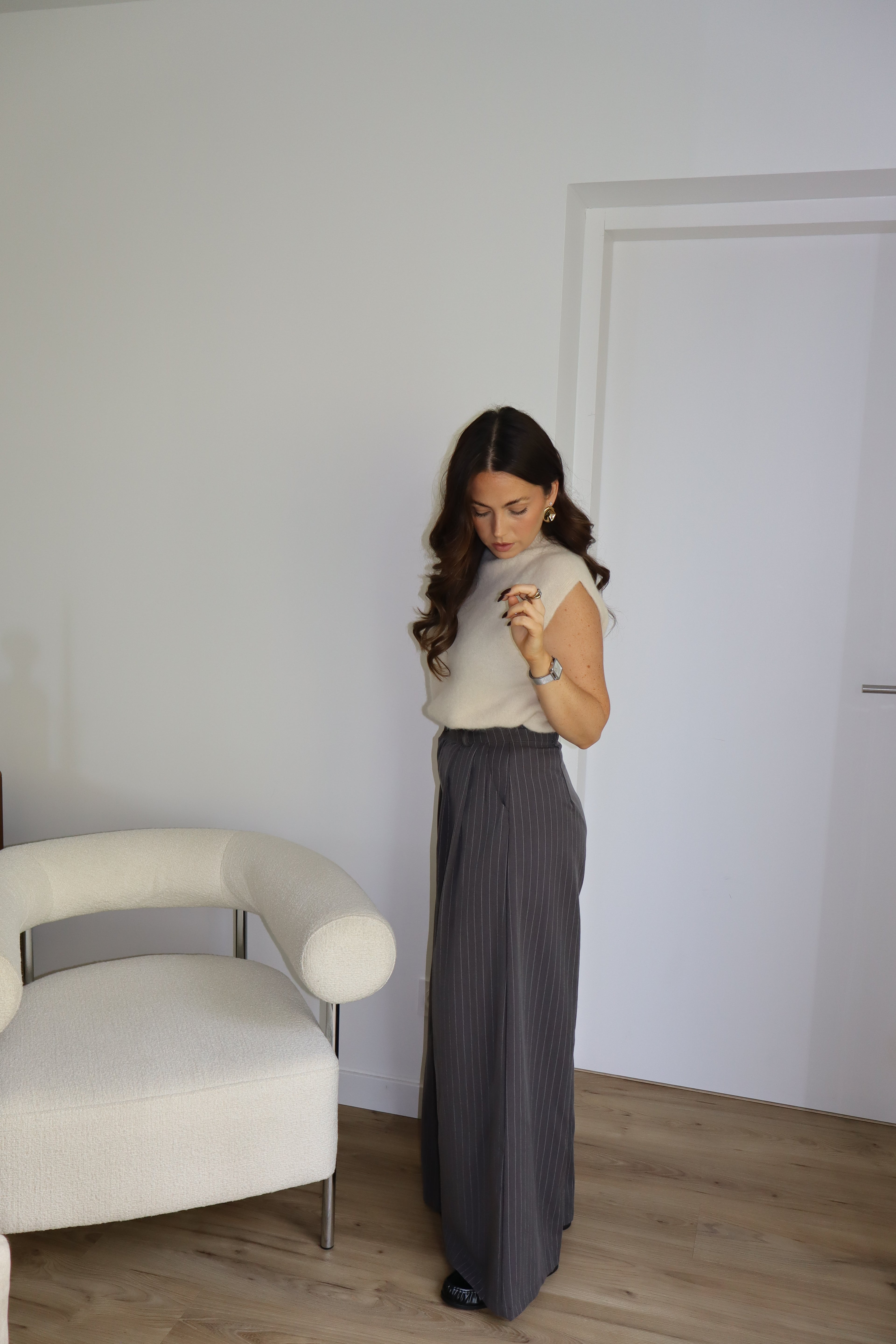 PANTALON GRIS CLARISSE