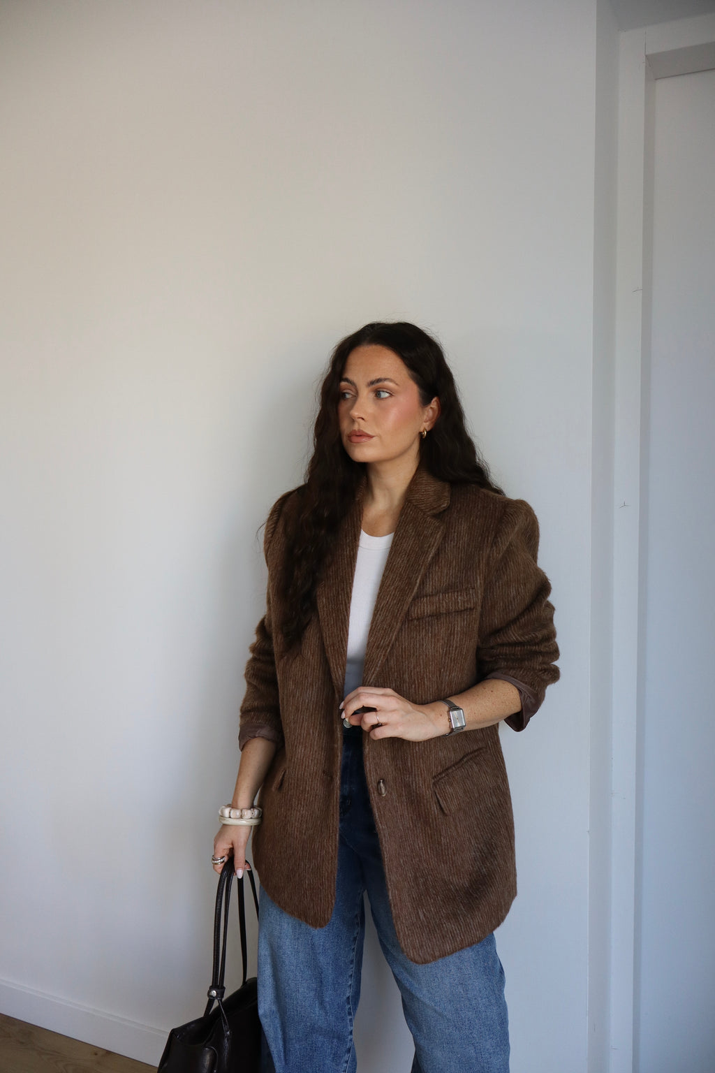 VESTE BLAZER JEANNE MARRON