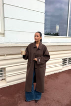MANTEAU ELISE CHOCO
